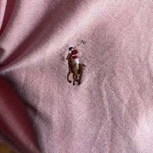 Ralph Lauren Oxford shirt in flattering slim-fit style. EUC